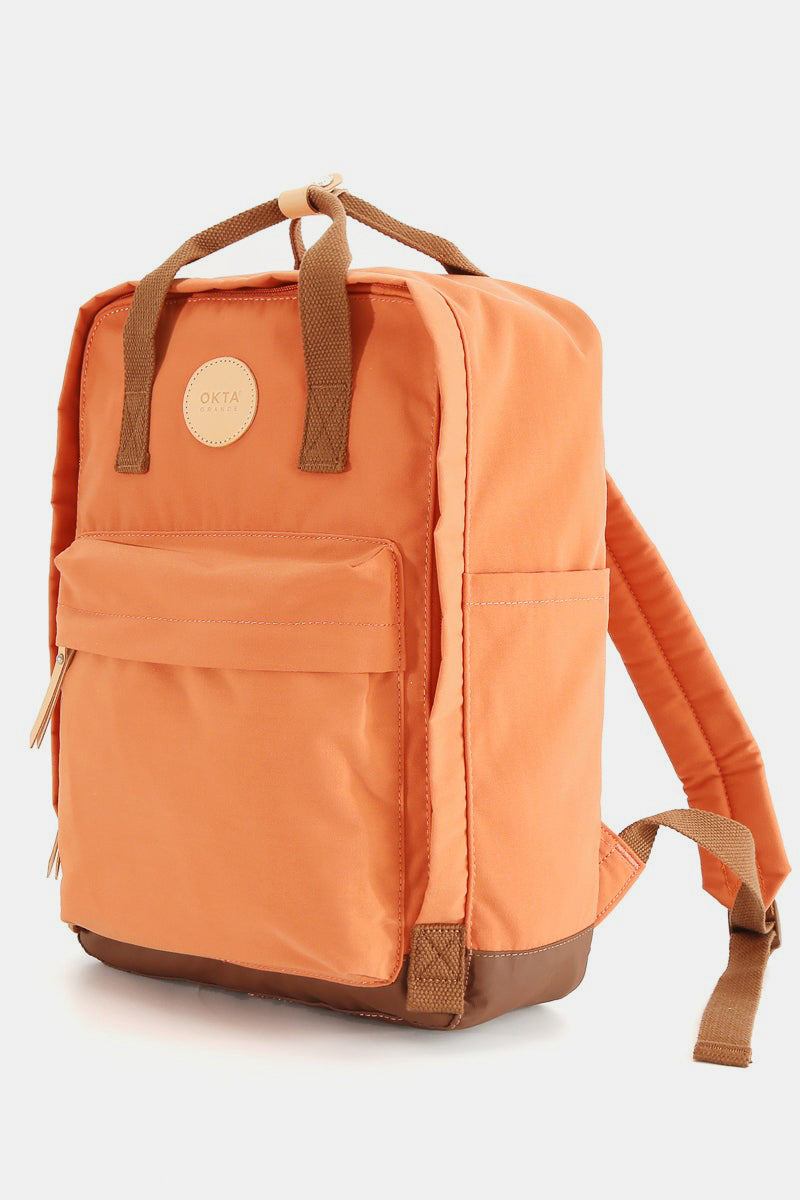 Waterproof Canvas Backpack Bag with Side Pockets