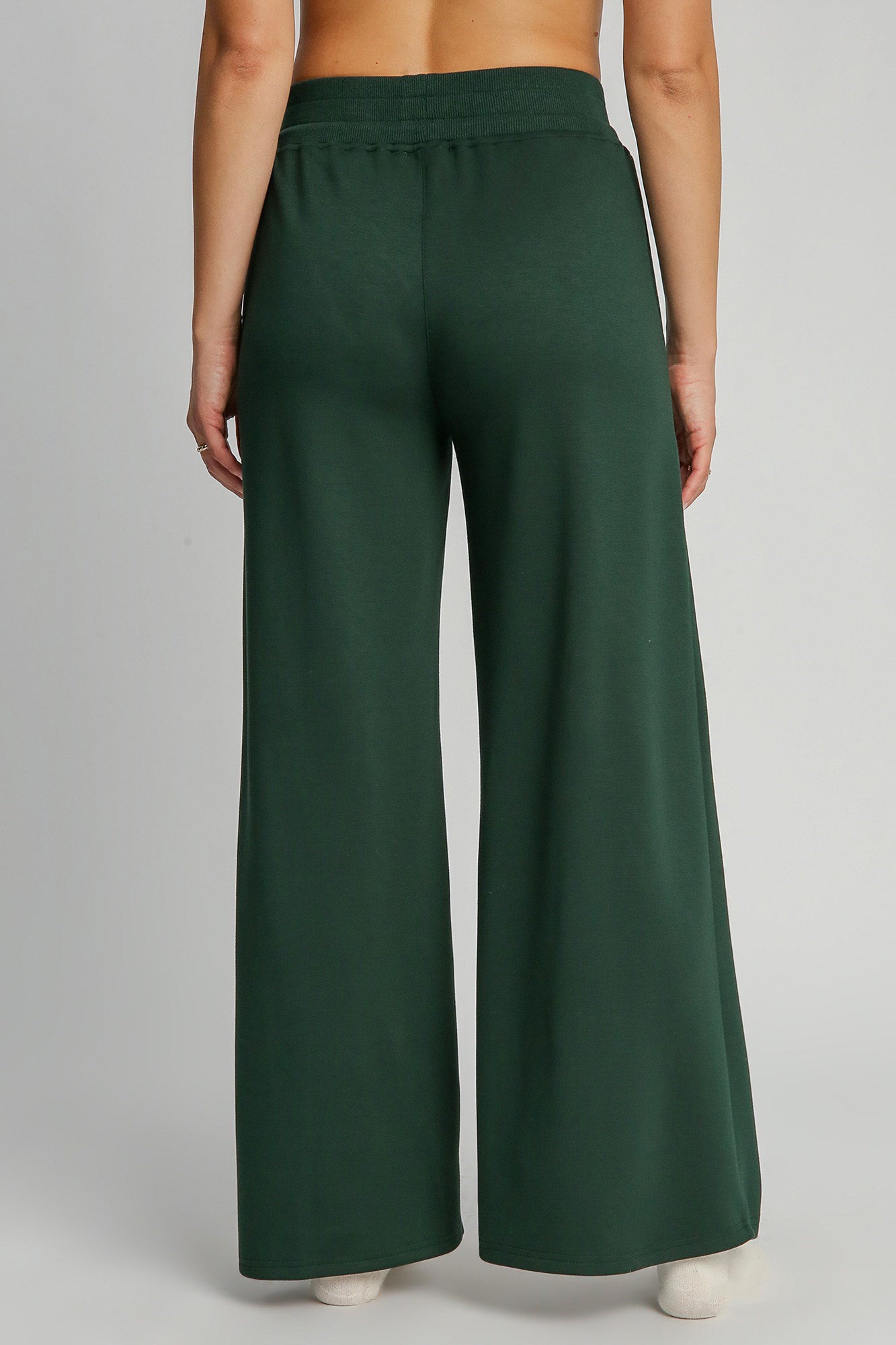 Umgee Drawstring Wide Leg Pants with Pockets