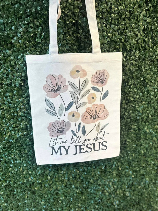 Bible Verse Canvas Bag