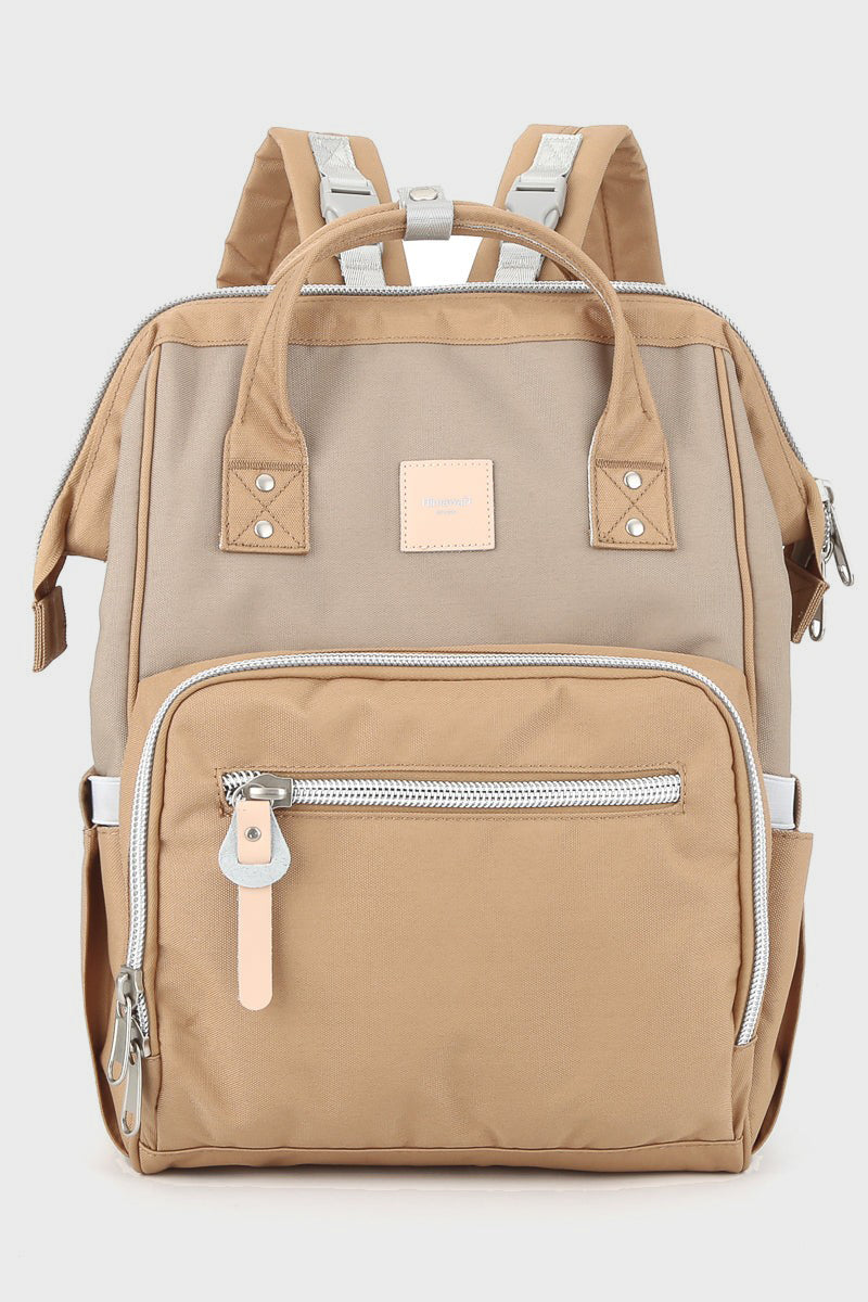 Waterproof Canvas Backpack Bag with Side Pockets