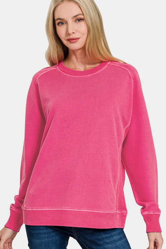 Pigment Dyed French Terry Sweatshirt