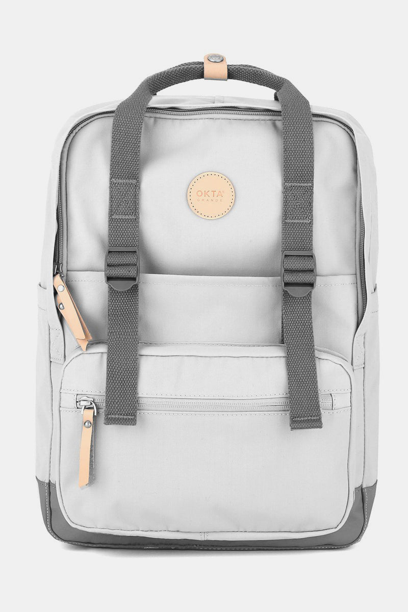 Waterproof Canvas Backpack Bag with Side Pockets