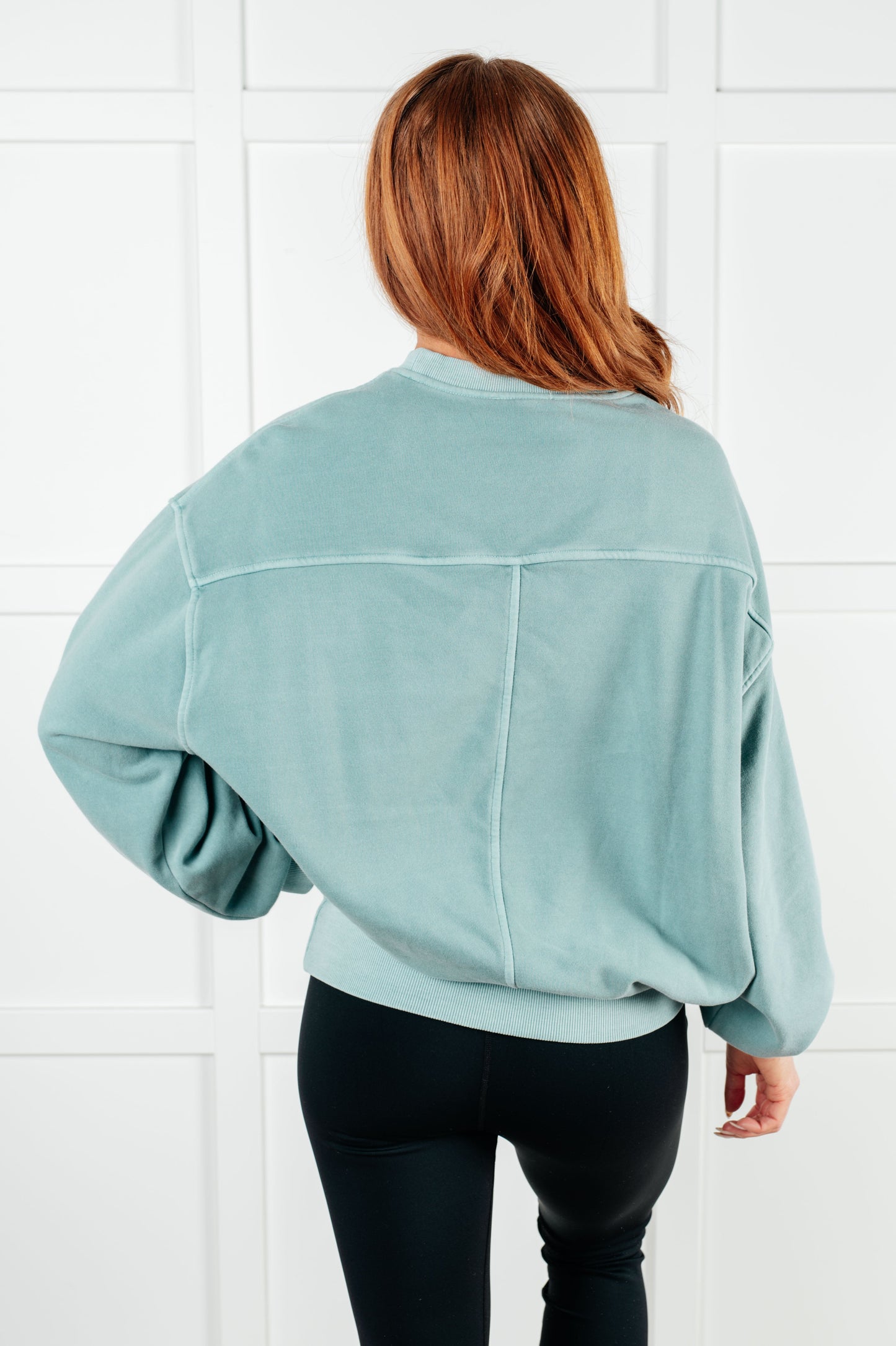 Pullover in Blue Grey