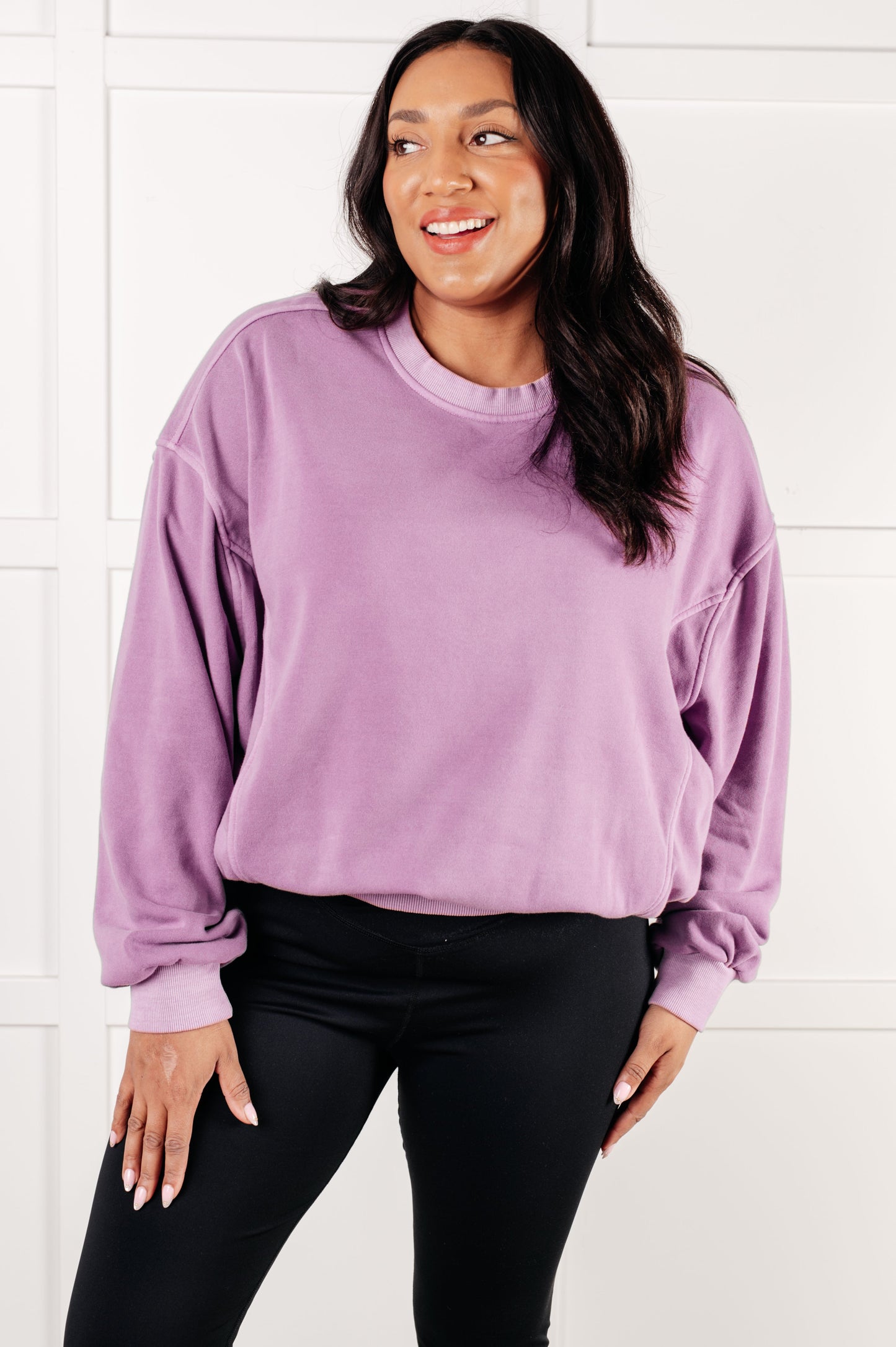 Pullover in Violet