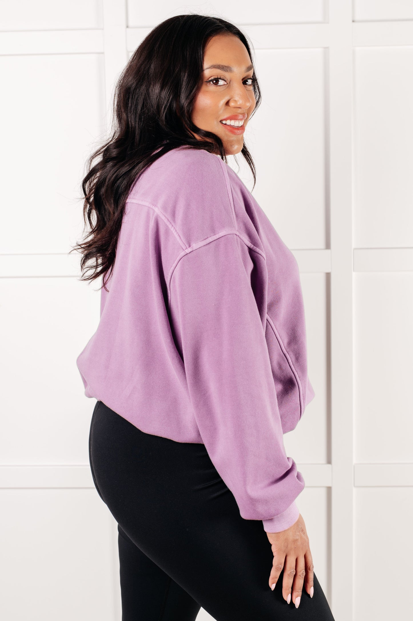 Pullover in Violet