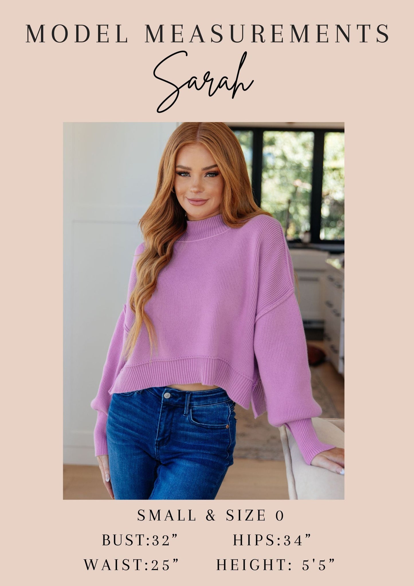 Pullover in Violet