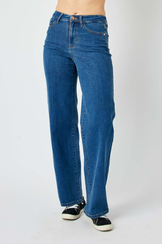 Judy Blue Full Size High Rise Straight Jeans