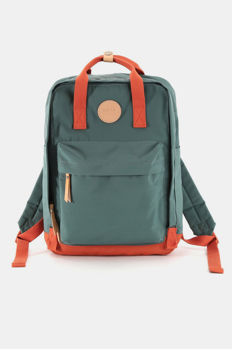 Waterproof Canvas Backpack Bag with Side Pockets