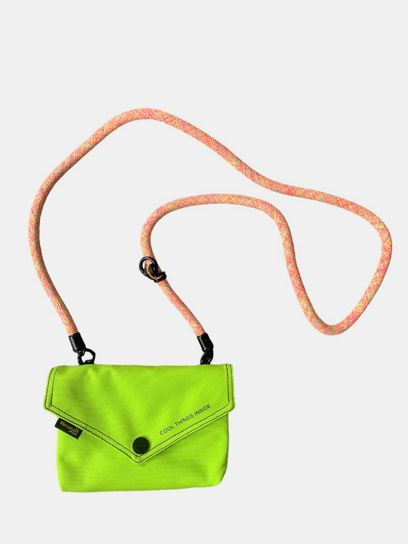 Solid Color Envelope Shape Crossbody Bag with Removable Strap